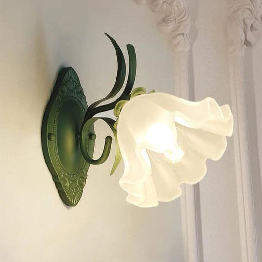 Moderne Lilië Bloem Wandlamp