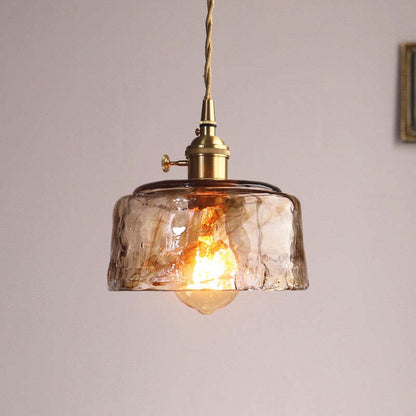 Vintage Goud Metalen Retro LED Hanglamp