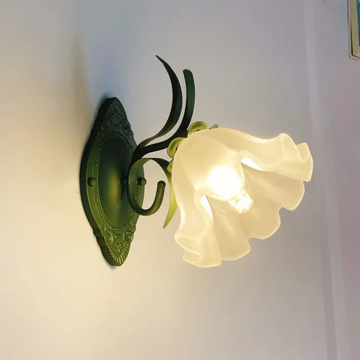 Moderne Lilië Bloem Wandlamp
