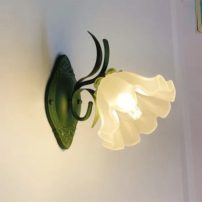 Moderne Lilië Bloem Wandlamp