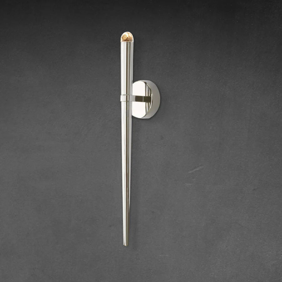 Moderne Minimalistische Wandlamp met Dunne Fakkel