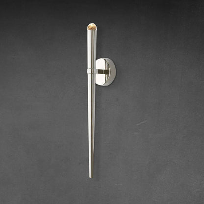 Moderne Minimalistische Wandlamp met Dunne Fakkel