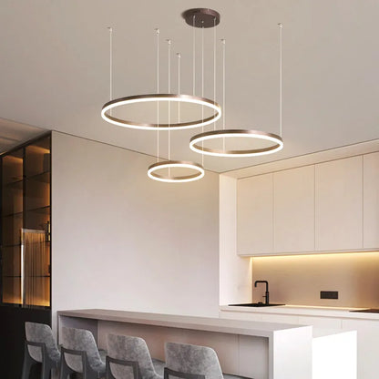 Arisha hanglamp -Modern metaal Tir-Cirkel