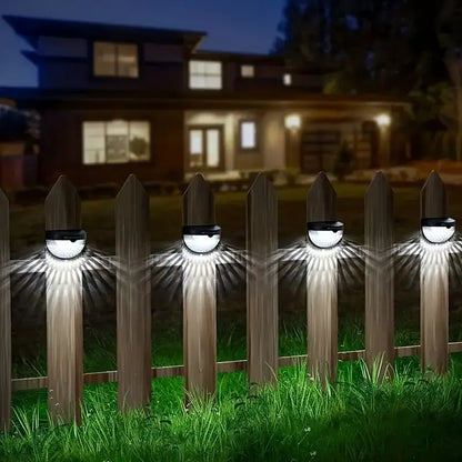 Zonne 6LED Halfrond Hek Openluchtlicht