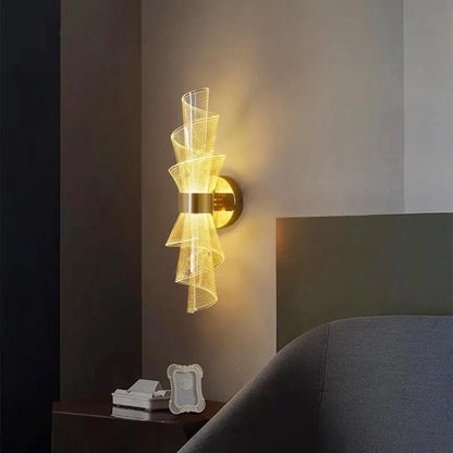 Moderne & Luxueuze Acryl LED Wandlamp