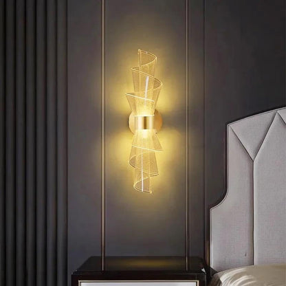 Moderne & Luxueuze Acryl LED Wandlamp