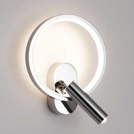 Nordic Ronde Wandlamp met Verstelbare LED-Spot