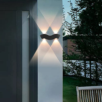 Moderne Compacte Buiten Waterdichte Wandlamp
