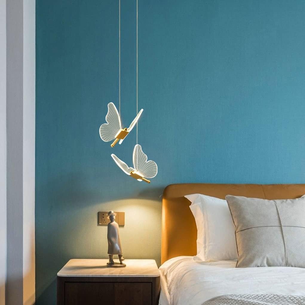 Moderne FlutterGlow LED Vlinder Hanglamp