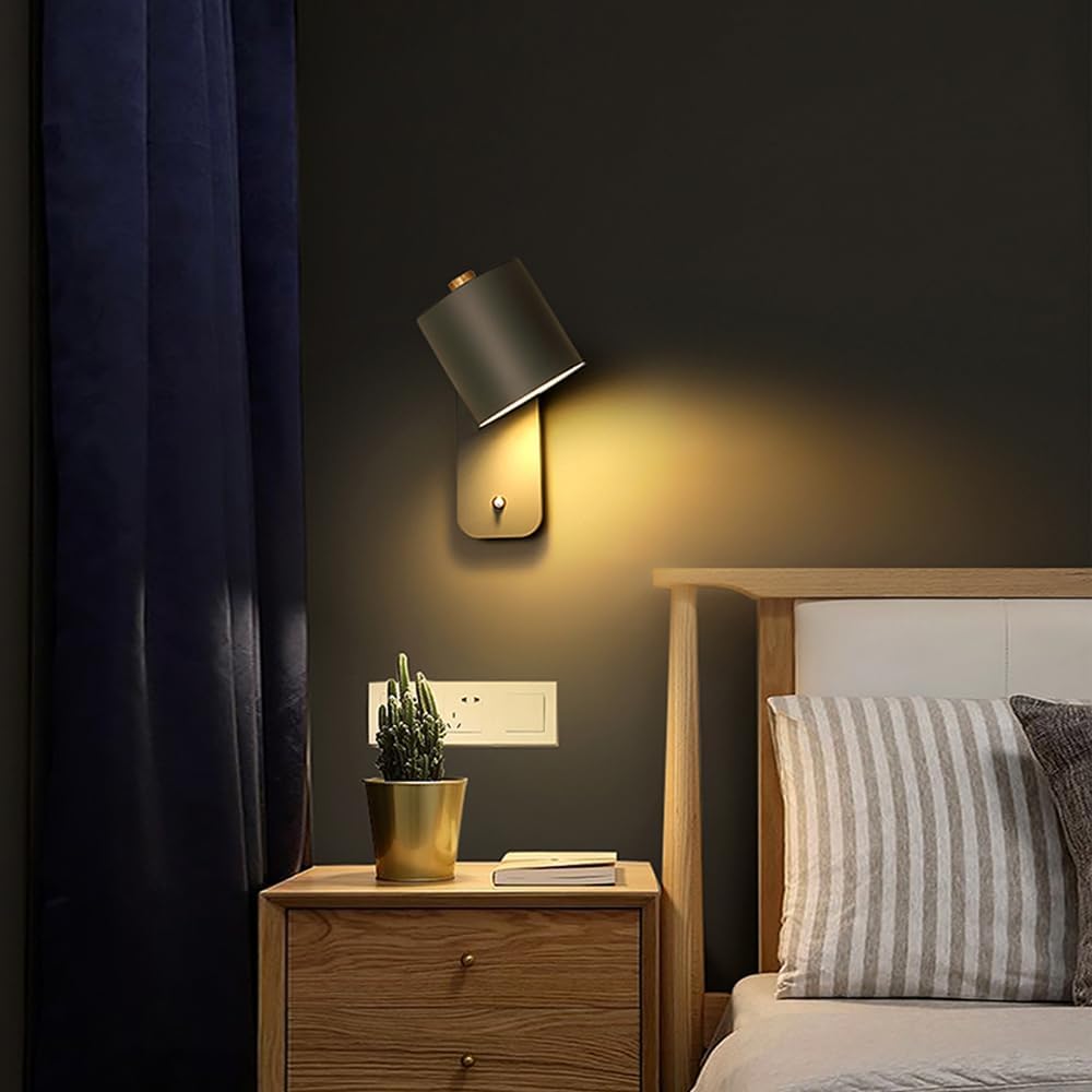 Nordic Rotatable Cylinder Iron Wandlamp