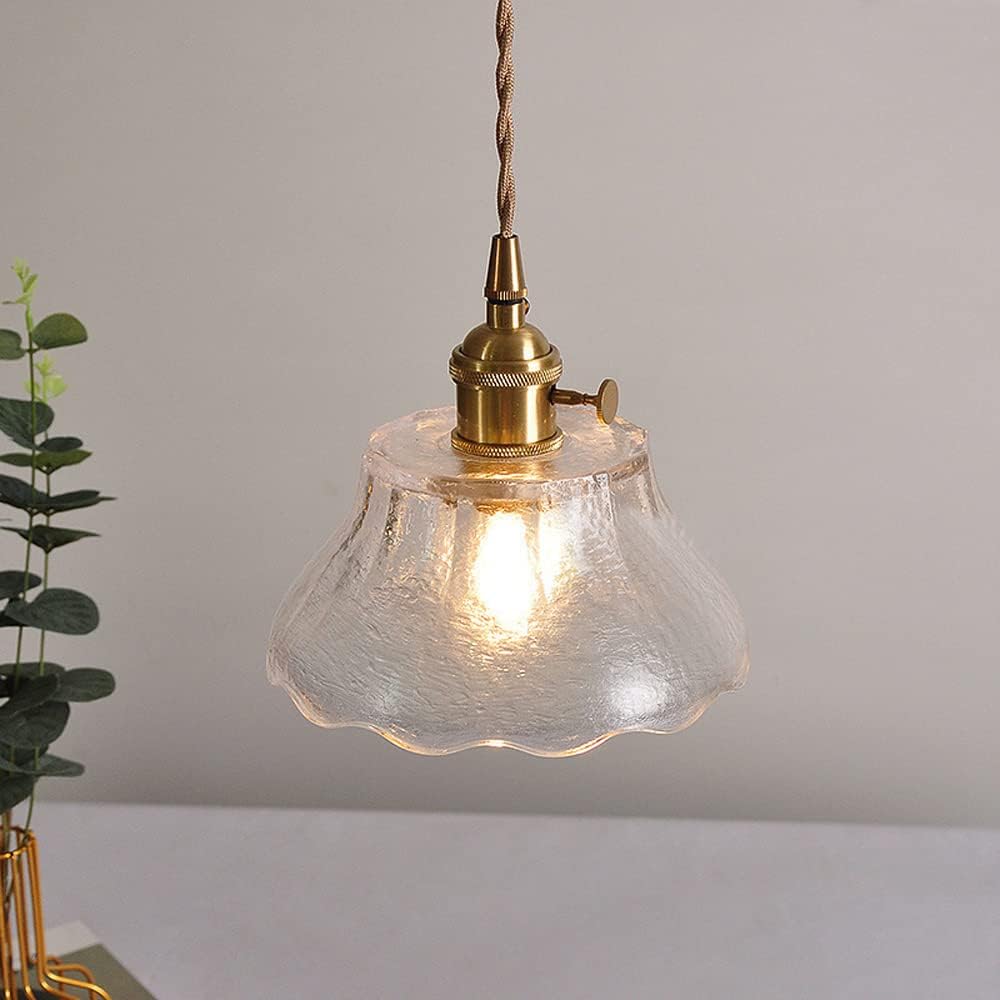 Luxe Tiffany Hanglamp met Walnoothout