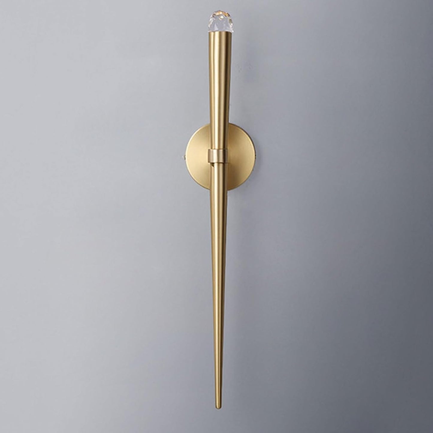 Moderne Minimalistische Wandlamp met Dunne Fakkel