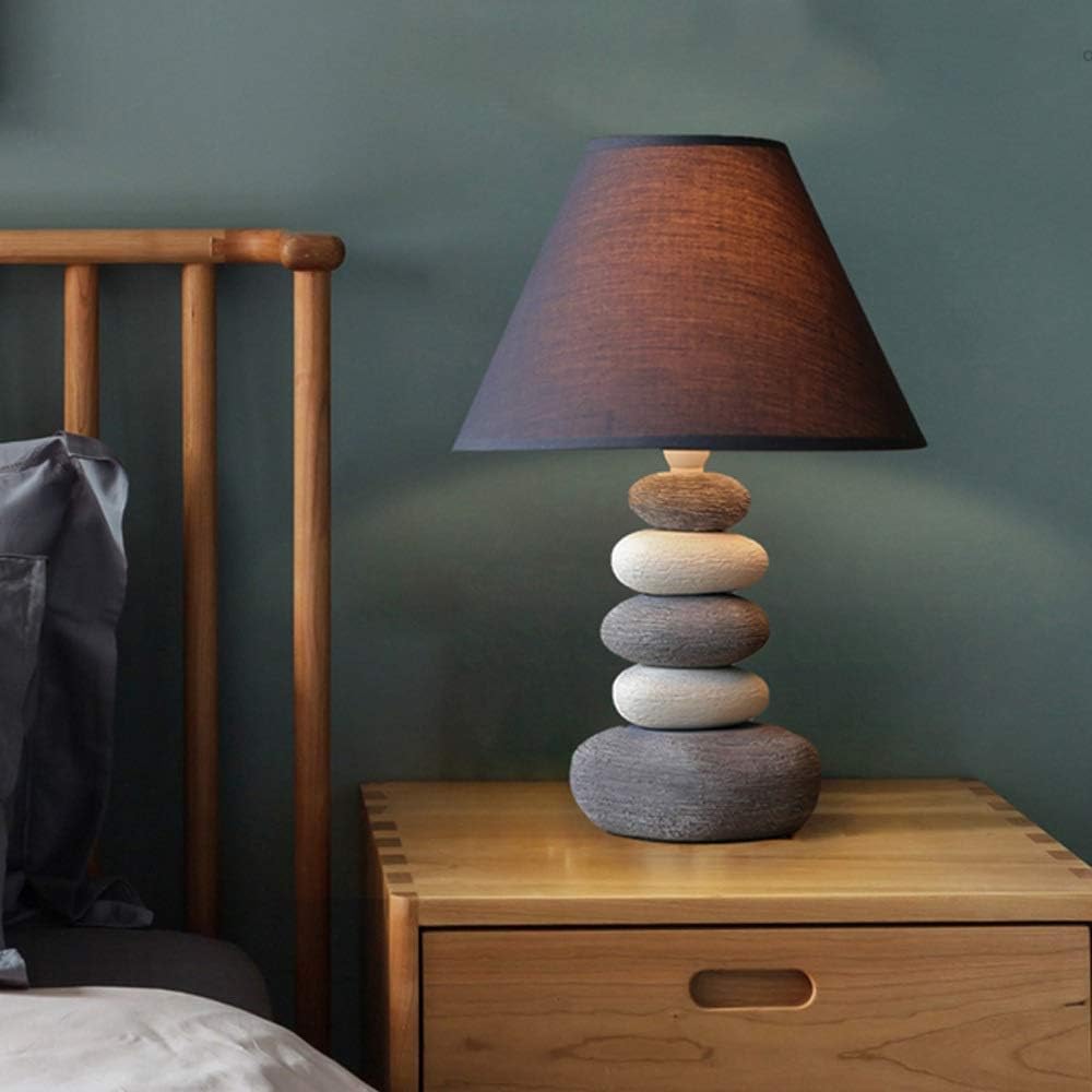 Wabi Sabi-Stijl Bionic Stone Natuurlijke Roest Tafellamp