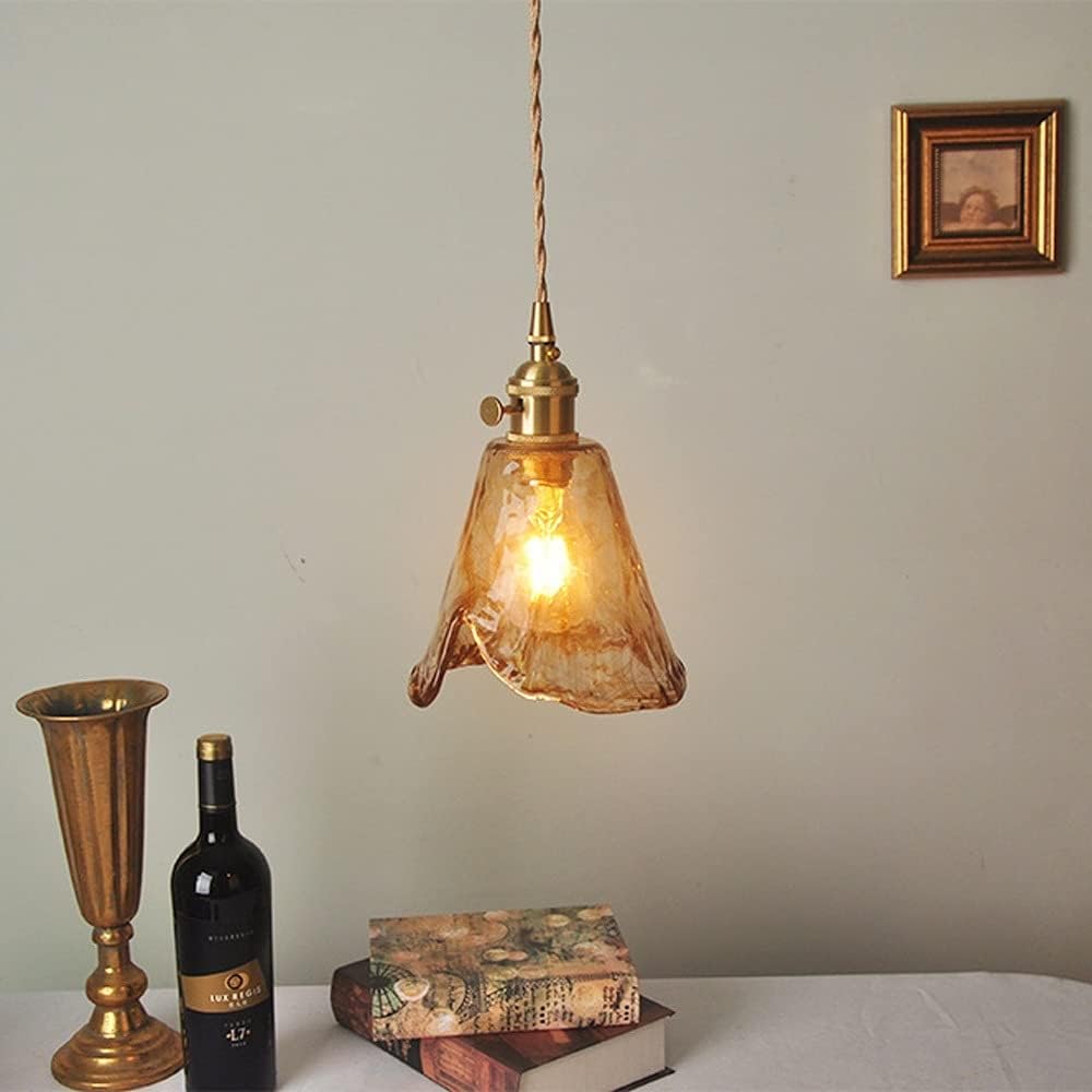 Vintage Goud Metalen Retro LED Hanglamp