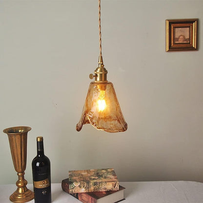 Vintage Goud Metalen Retro LED Hanglamp