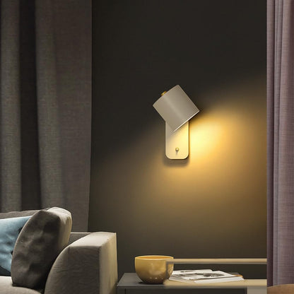 Nordic Rotatable Cylinder Iron Wandlamp