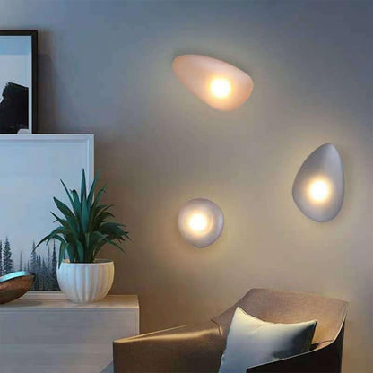 Moderne Bubble Glazen Speelse LED Wandlamp