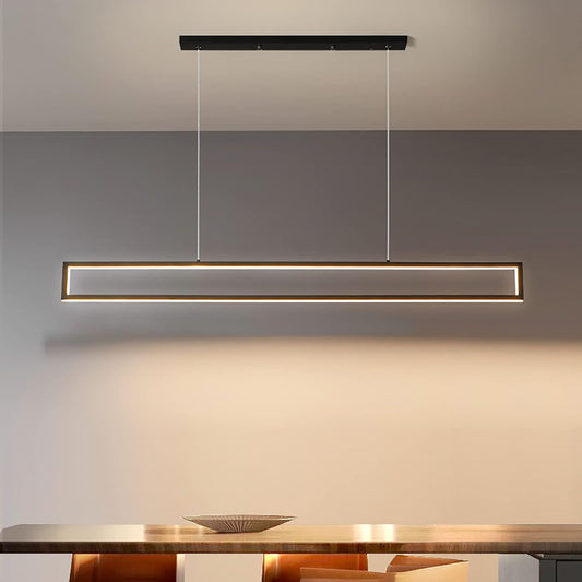 Minimalistische Rechthoekige LED Hanglamp