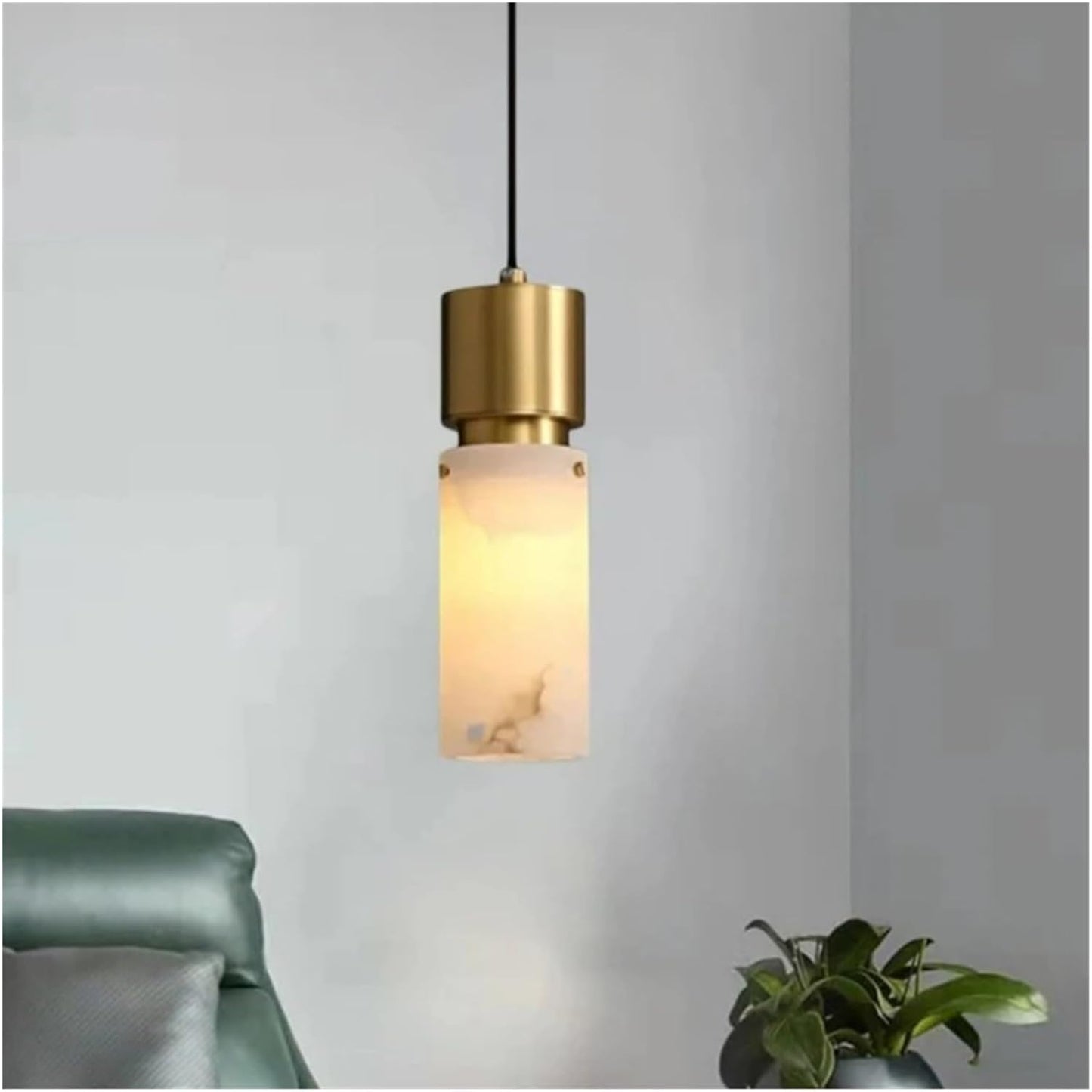 Luxe Koper Hoofd Marmer Design Hanglamp