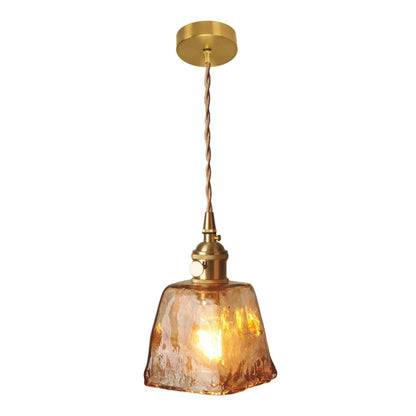 Vintage Goud Metalen Retro LED Hanglamp
