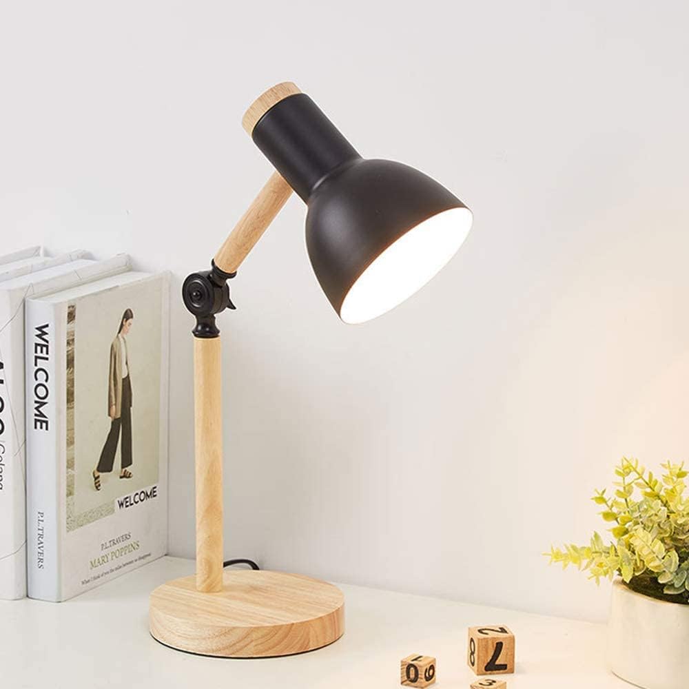 Moderne Scandinavische Houten Bureaulamp