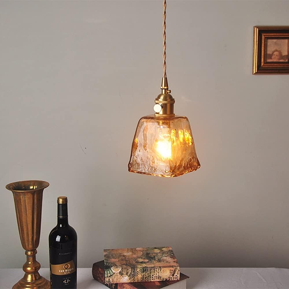 Vintage Goud Metalen Retro LED Hanglamp