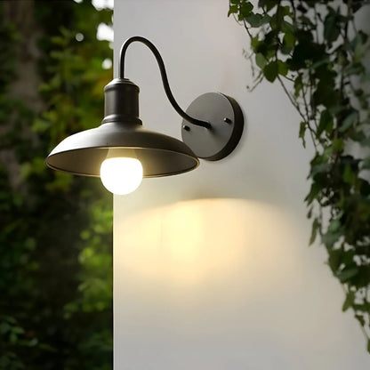 Komvormige IJzeren IP65 Waterdichte Buiten Wandlamp