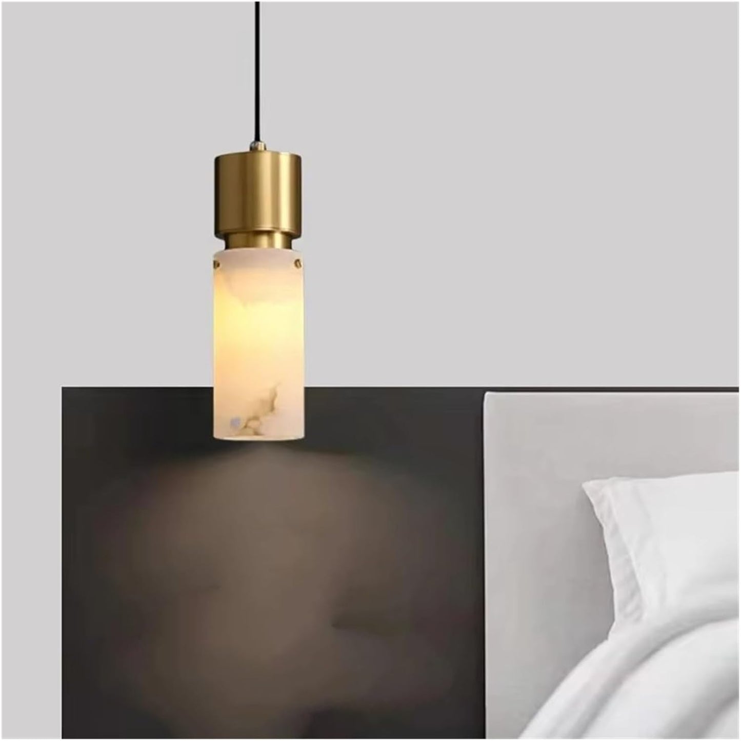 Luxe Koper Hoofd Marmer Design Hanglamp