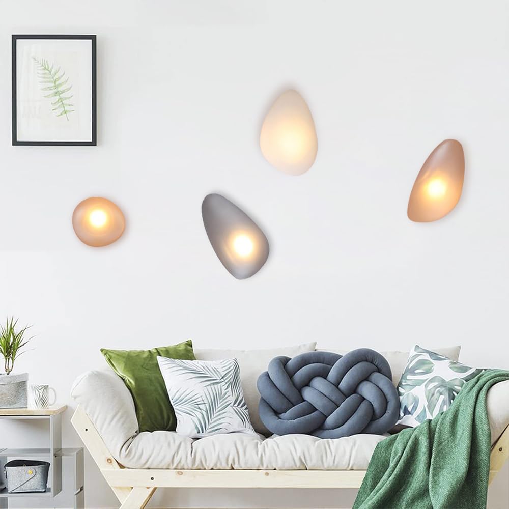 Moderne Bubble Glazen Speelse LED Wandlamp