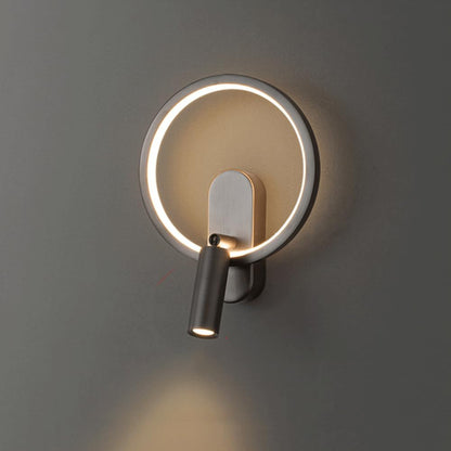 Nordic Ronde Wandlamp met Verstelbare LED-Spot