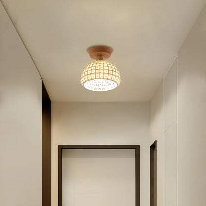 Nordic Keramische Plafondlamp met Warme Gloed