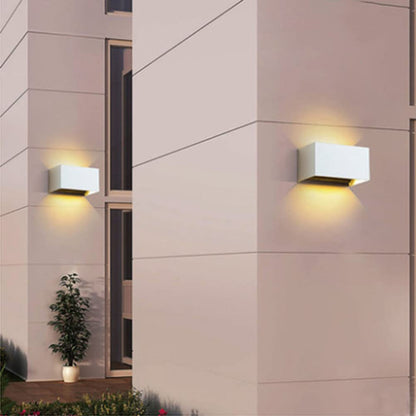 Moderne LED BuitenWandlamp Zwart IP65