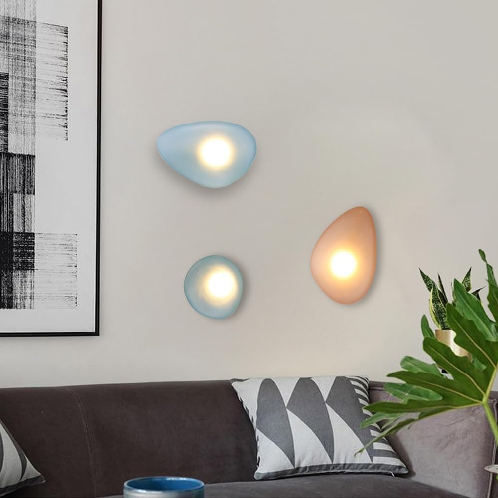 Moderne Bubble Glazen Speelse LED Wandlamp