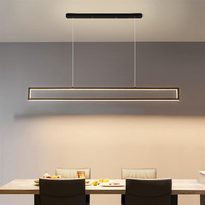 Minimalistische Rechthoekige LED Hanglamp