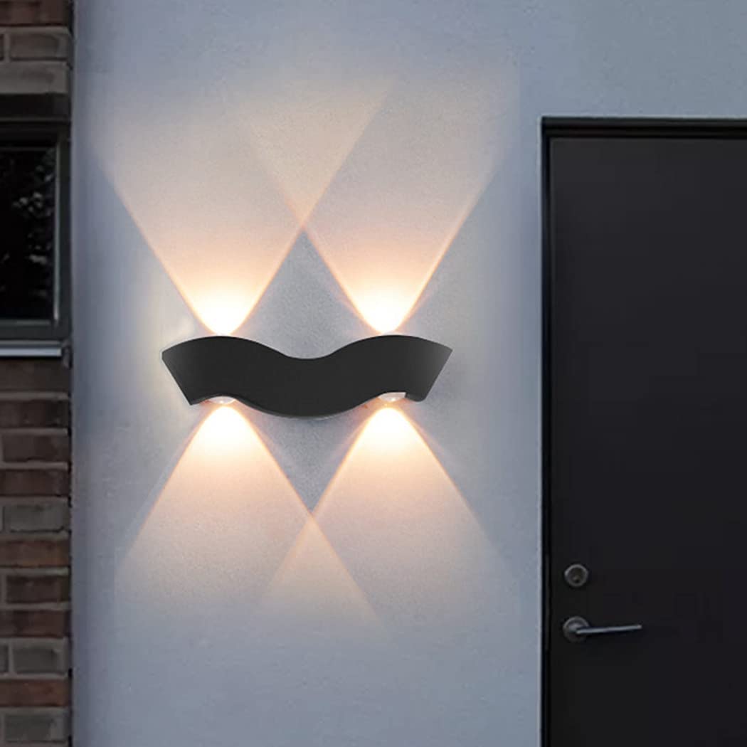 Moderne Compacte Buiten Waterdichte Wandlamp