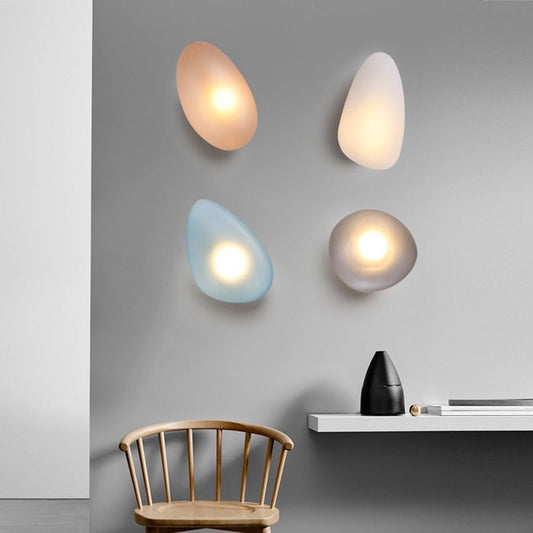 Moderne Bubble Glazen Speelse LED Wandlamp