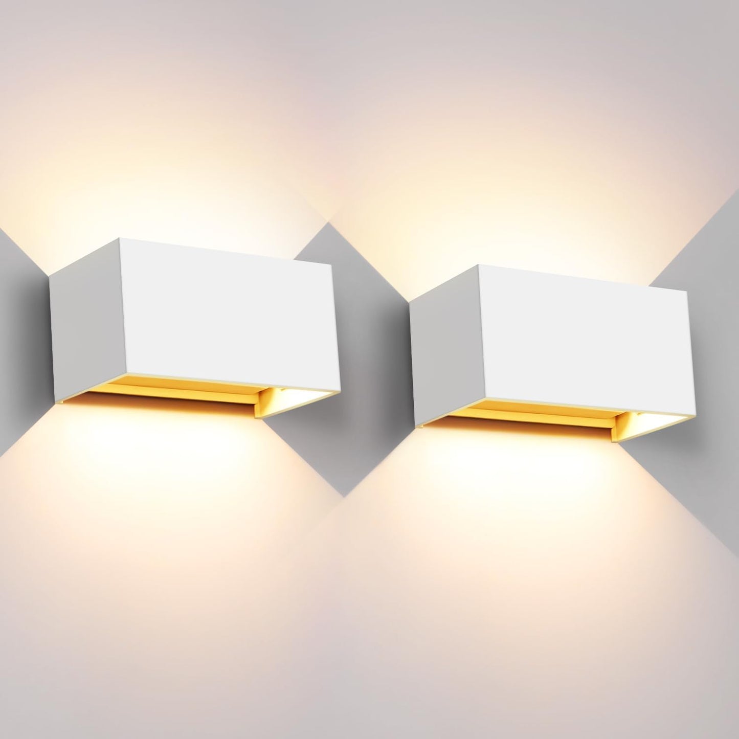 Moderne LED BuitenWandlamp Zwart IP65