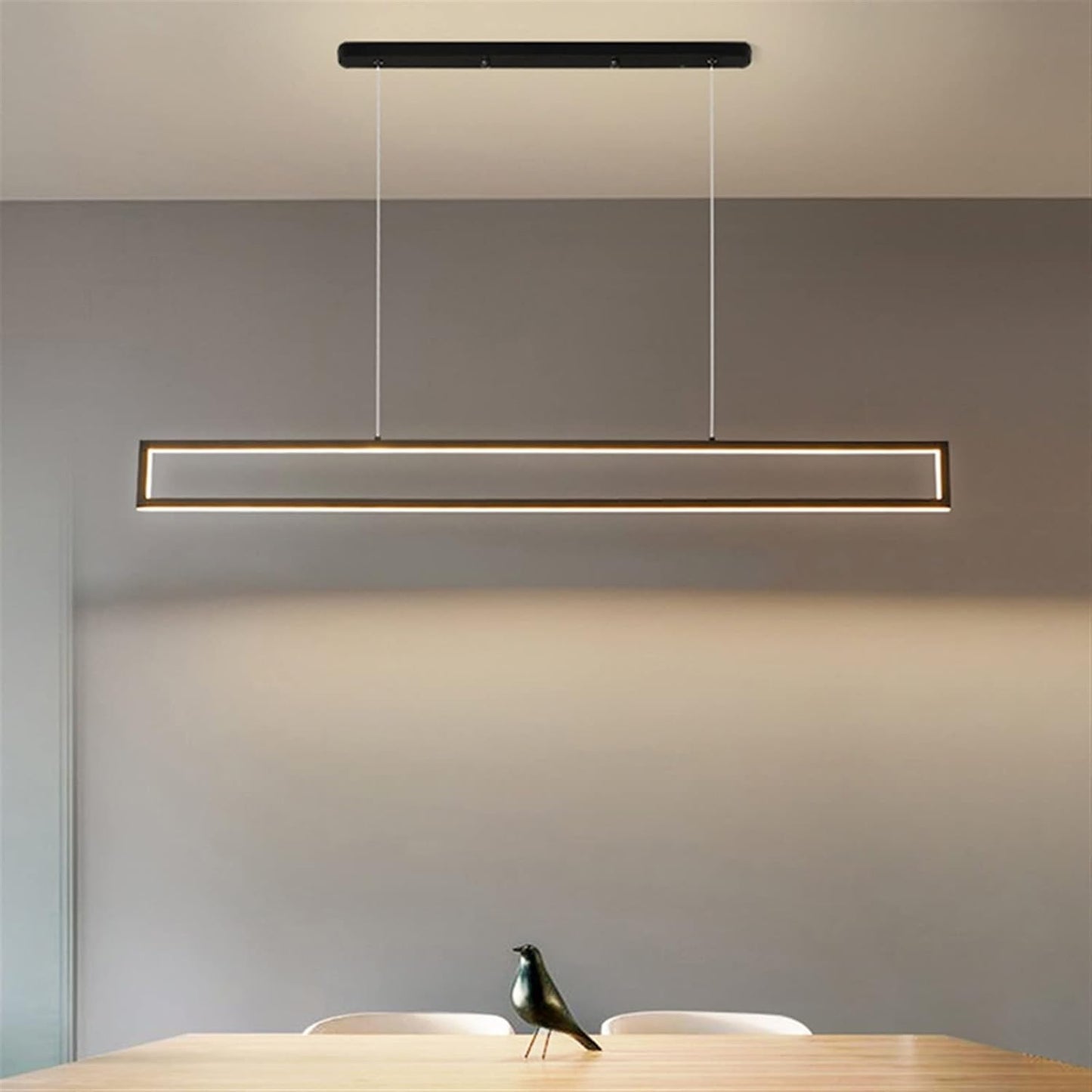 Minimalistische Rechthoekige LED Hanglamp