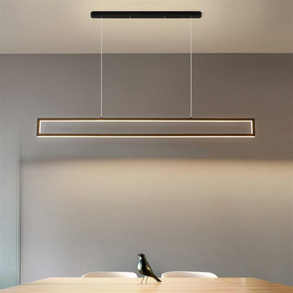 Minimalistische Rechthoekige LED Hanglamp