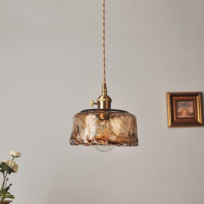 Vintage Goud Metalen Retro LED Hanglamp