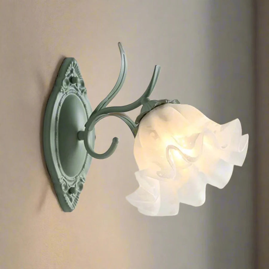 Moderne Lilië Bloem Wandlamp