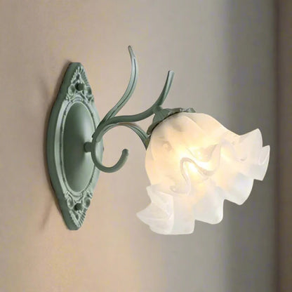 Moderne Lilië Bloem Wandlamp