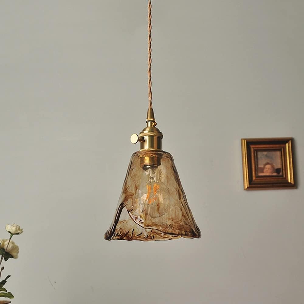 Vintage Goud Metalen Retro LED Hanglamp