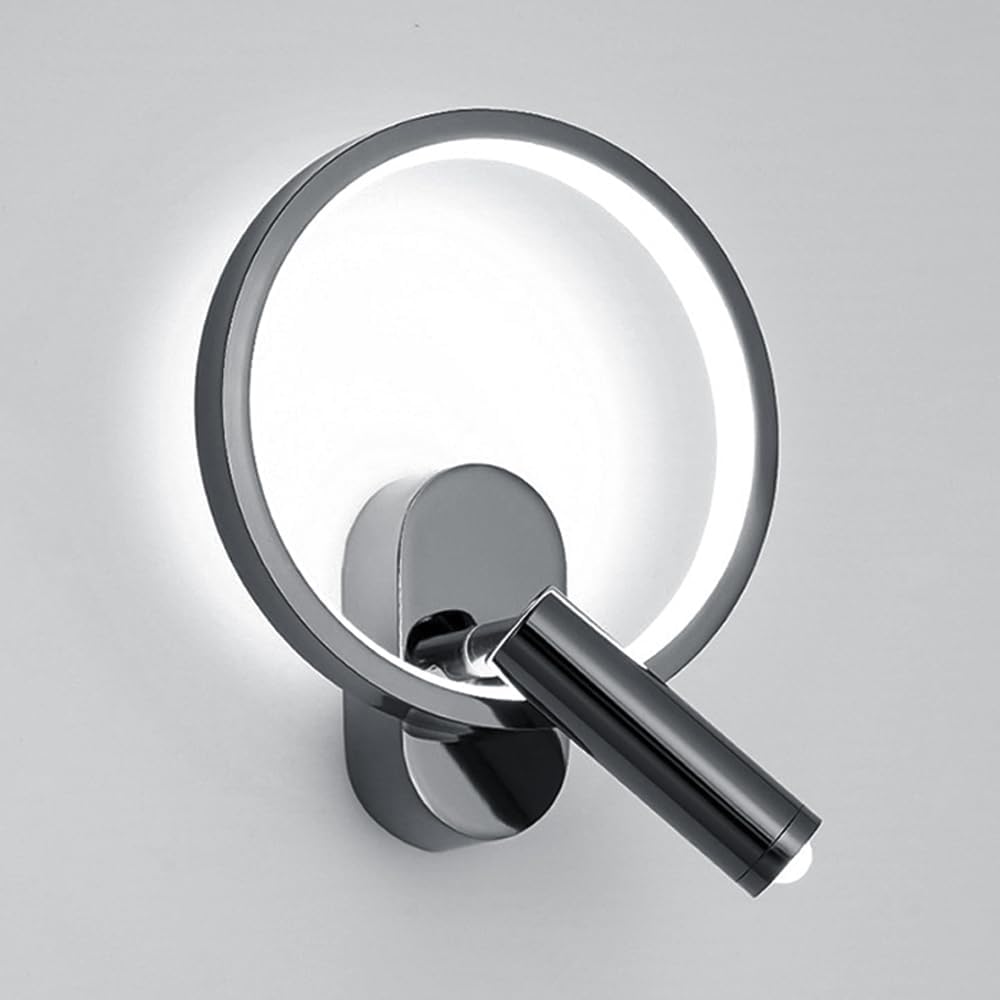 Nordic Ronde Wandlamp met Verstelbare LED-Spot