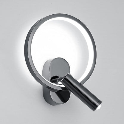 Nordic Ronde Wandlamp met Verstelbare LED-Spot