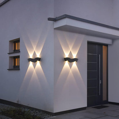 Moderne Compacte Buiten Waterdichte Wandlamp