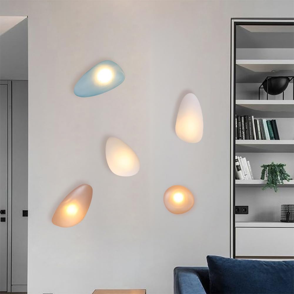 Moderne Bubble Glazen Speelse LED Wandlamp