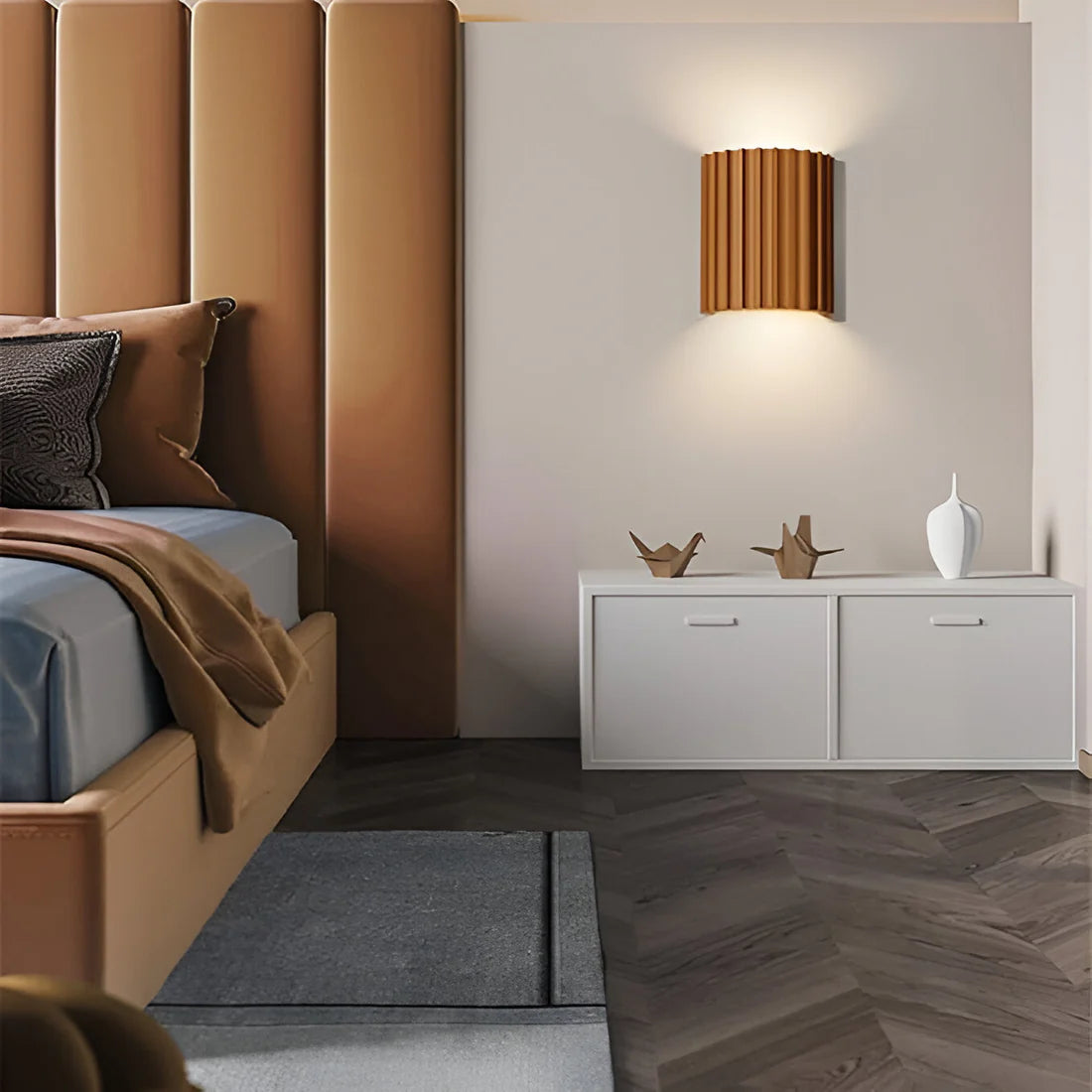 Moderne Wandlamp met Handgemaakt Resin Design