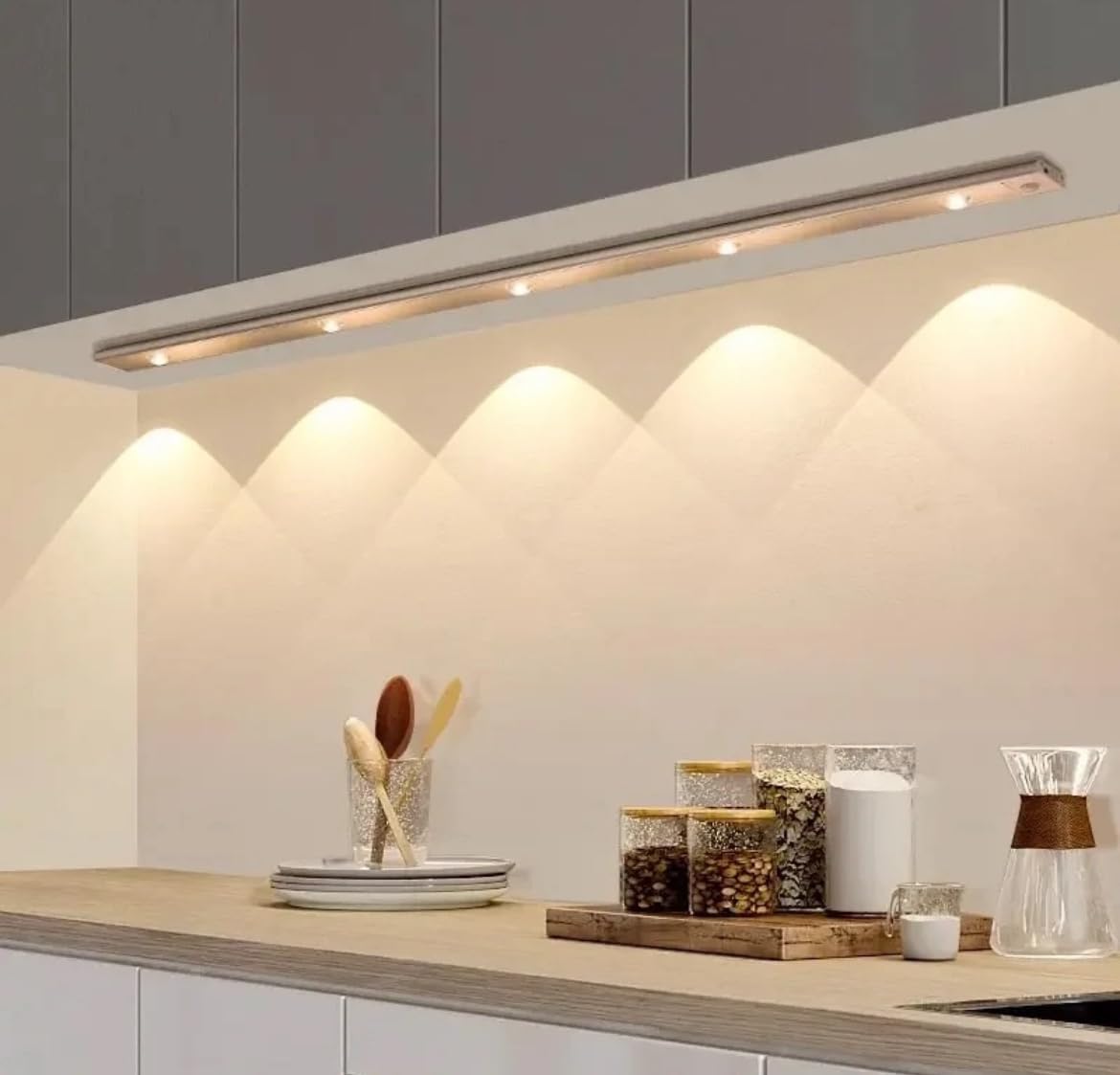 Draadloze LED Wandlamp met Bewegingssensor