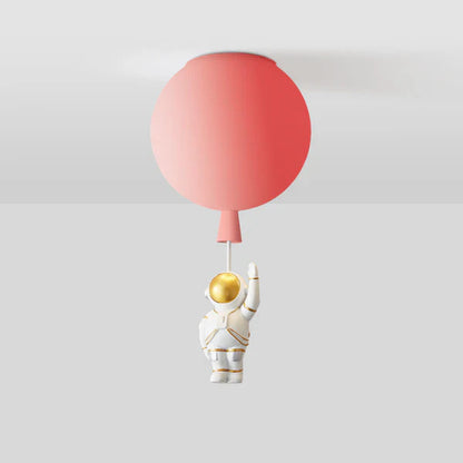 Speelse Maan en Astronaut Ontwerp LED Plafondlicht